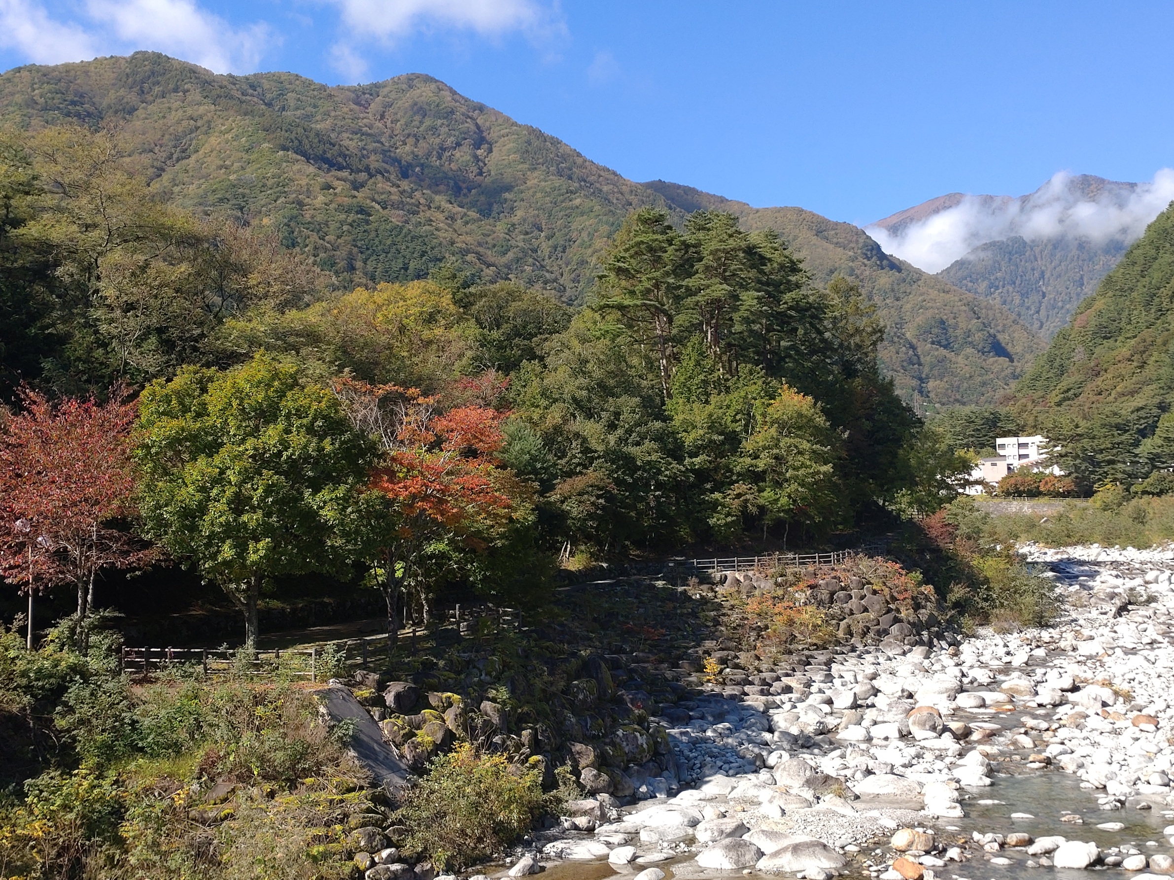こまくさ橋上西側