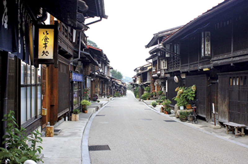 (4)Narai-juku (post town),Shiojiri City