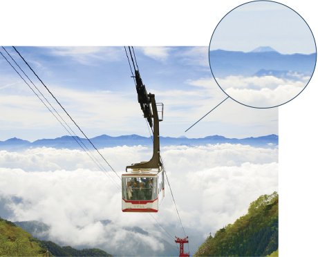 Feel Close to Mother Nature with the Ropeway